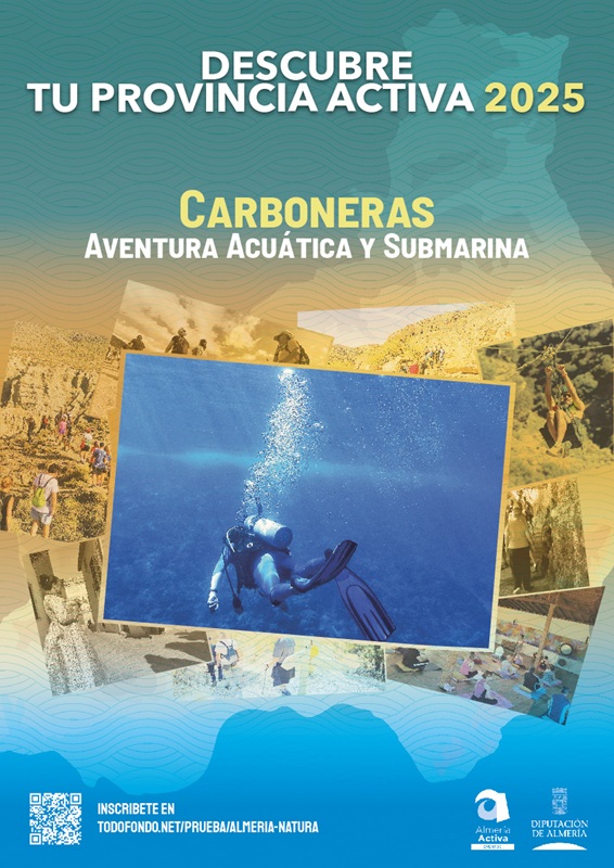 Descubre tu Provincia Activa. Aventura Submarina. Carboneras 06-09-25